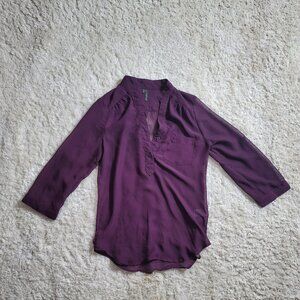Maurices - purple shirt